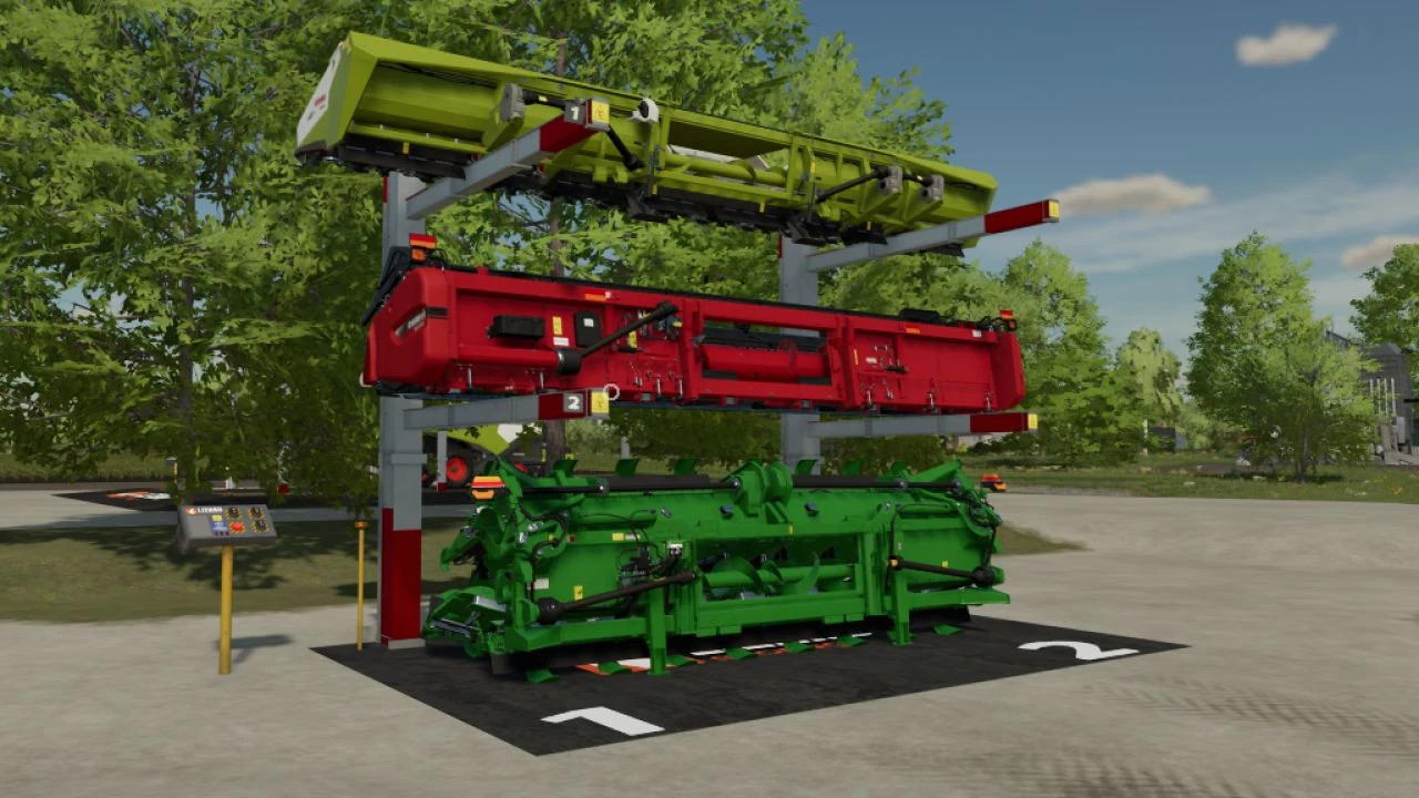 Lizard Hydra-Glide XL Header Storage System