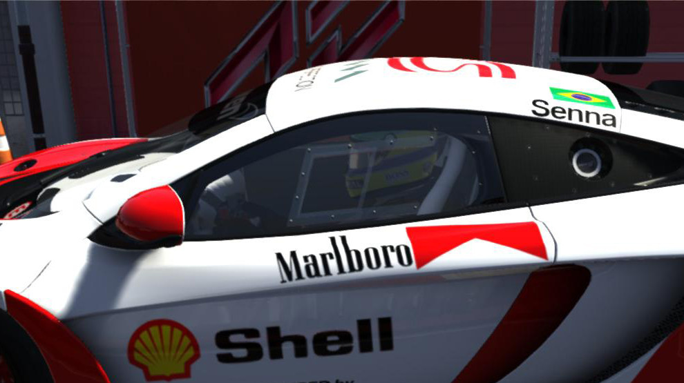 Mclaren MP4-12C GT3 - Marlboro Mclaren Honda Skin image 14