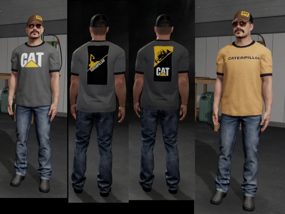 Cat themed clothing pack