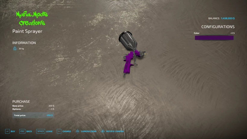 Mafia Mods Paint Sprayer