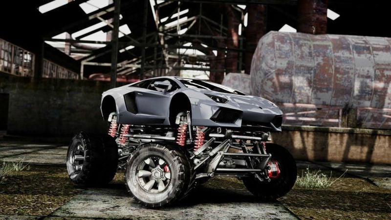 2012 Lamborghini Aventador [EPM] [Monster truck]