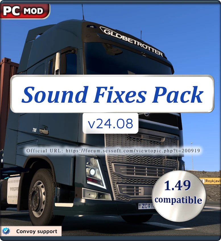 Sound Fixes Pack v24.08 - ATS