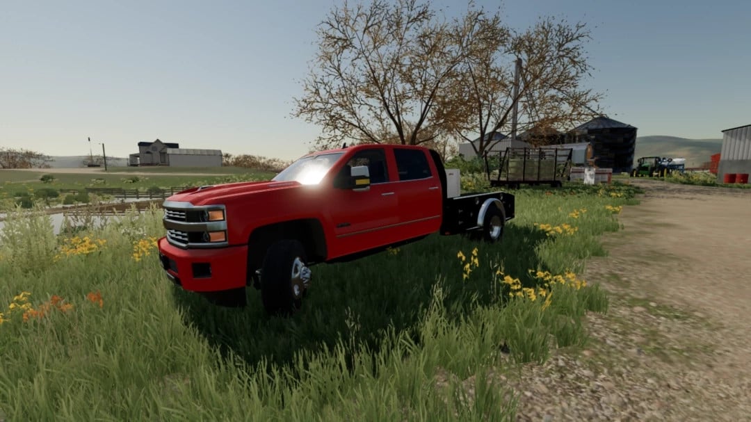 14-18 Chevy 3500 Duramax Flatbed