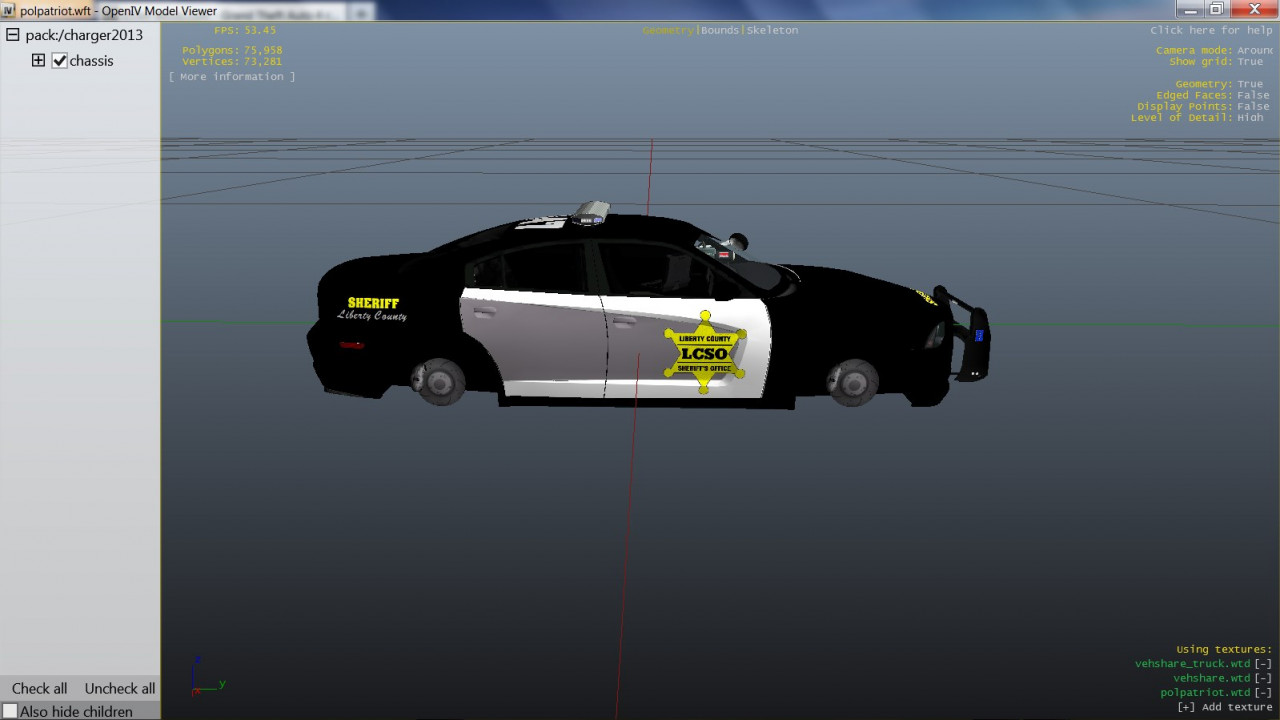 LCSO Charger Paintjob