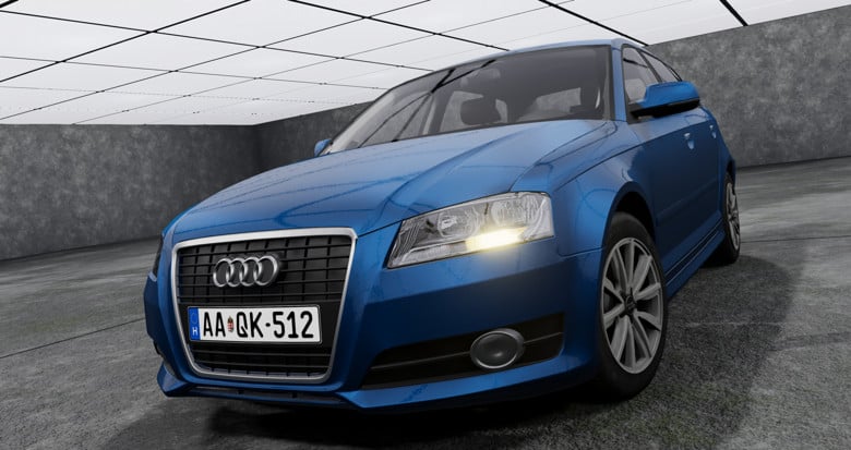 2008-2012 Audi A3 (8P) Pack BeamNG Mod