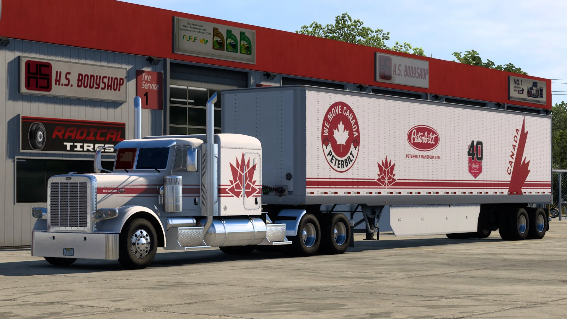 Peterbilt Canada Combo Skin 1.0 - Ats