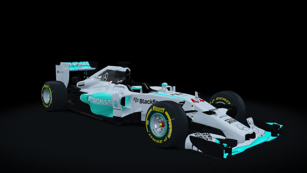 F1 2014 Mercedes F1 W05 Hybrid