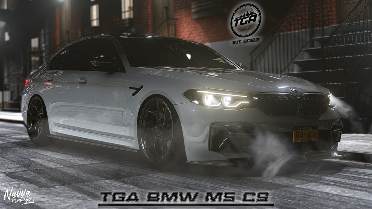 BMW F90 M5 CS Akrapovic | TGA x NAVVA