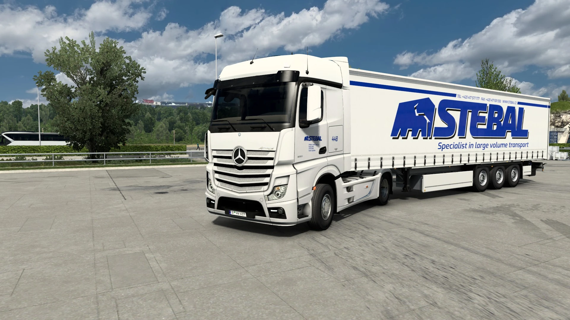 Combo Skin Stebal Trans 1.0 - ETS 2