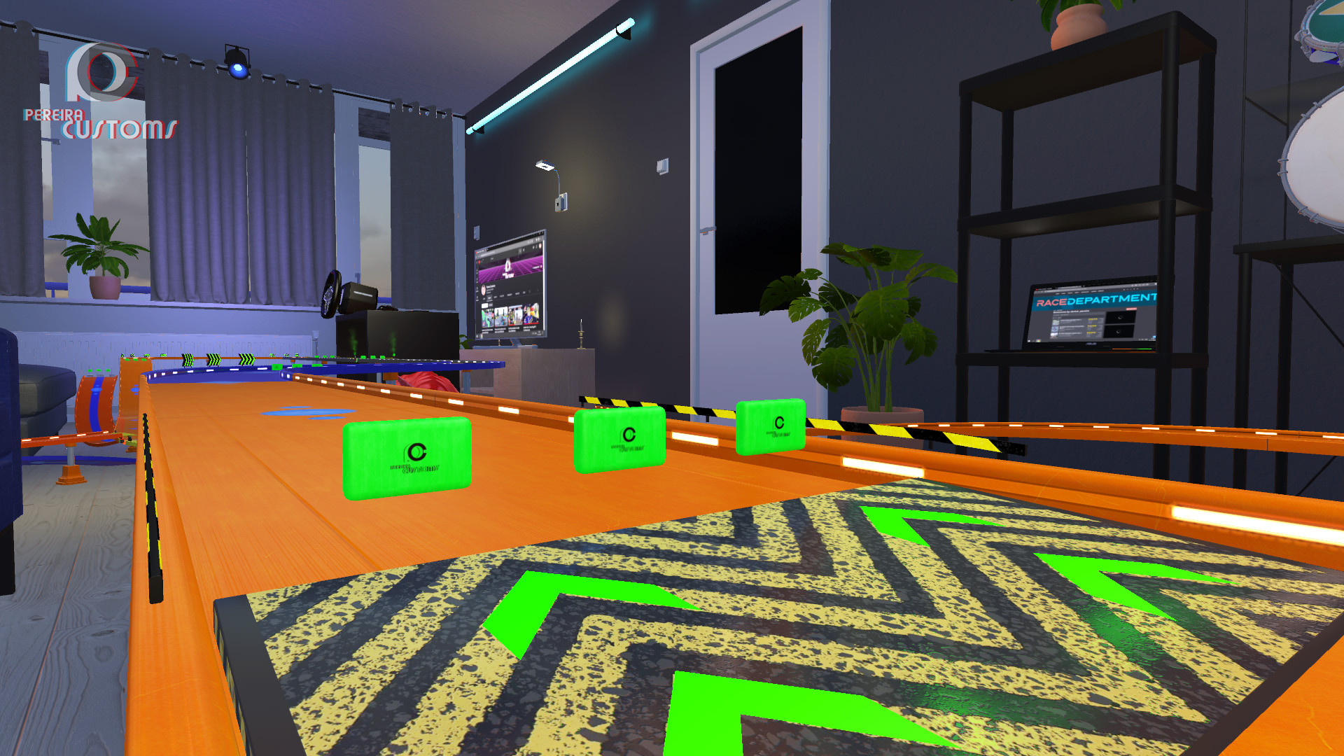 Pereira Customs (Hot Wheels) Racetrack image 2