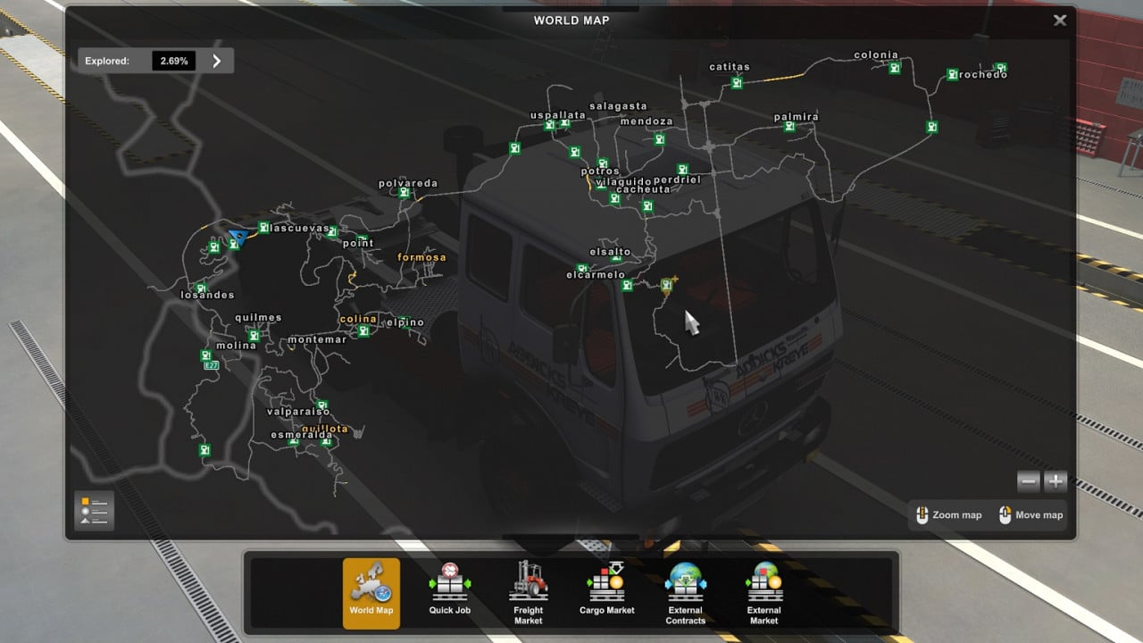 New Map Extreme v1.3 - ETS2 1.49 and 1.50