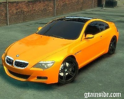 BMW M6 Orange-Black Bullet
