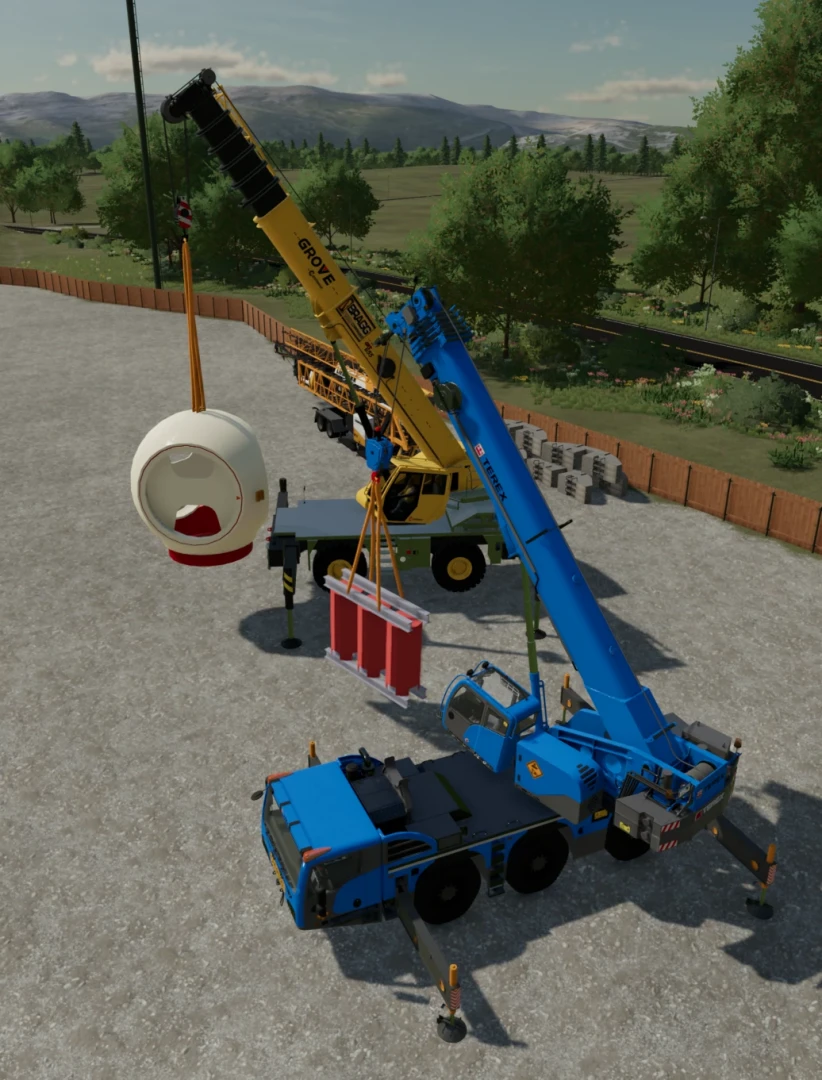 FSM's 3 Axle Terex Crane Edit v 1.0