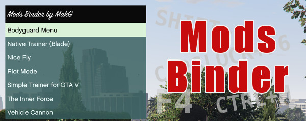 Mods Binder (Mod Menu)