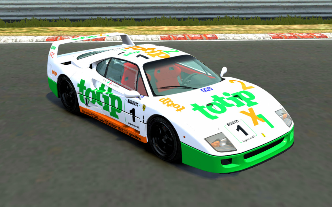 1987 Ferrari F40 "Jolly Club" Paintjob