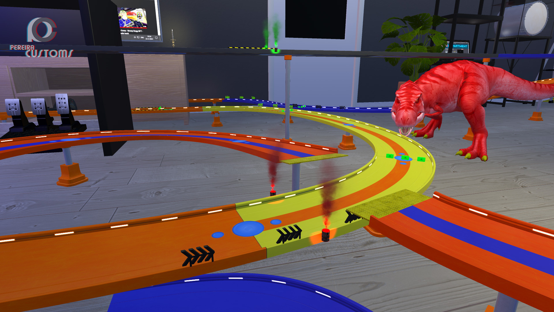 Pereira Customs (Hot Wheels) Racetrack image 4