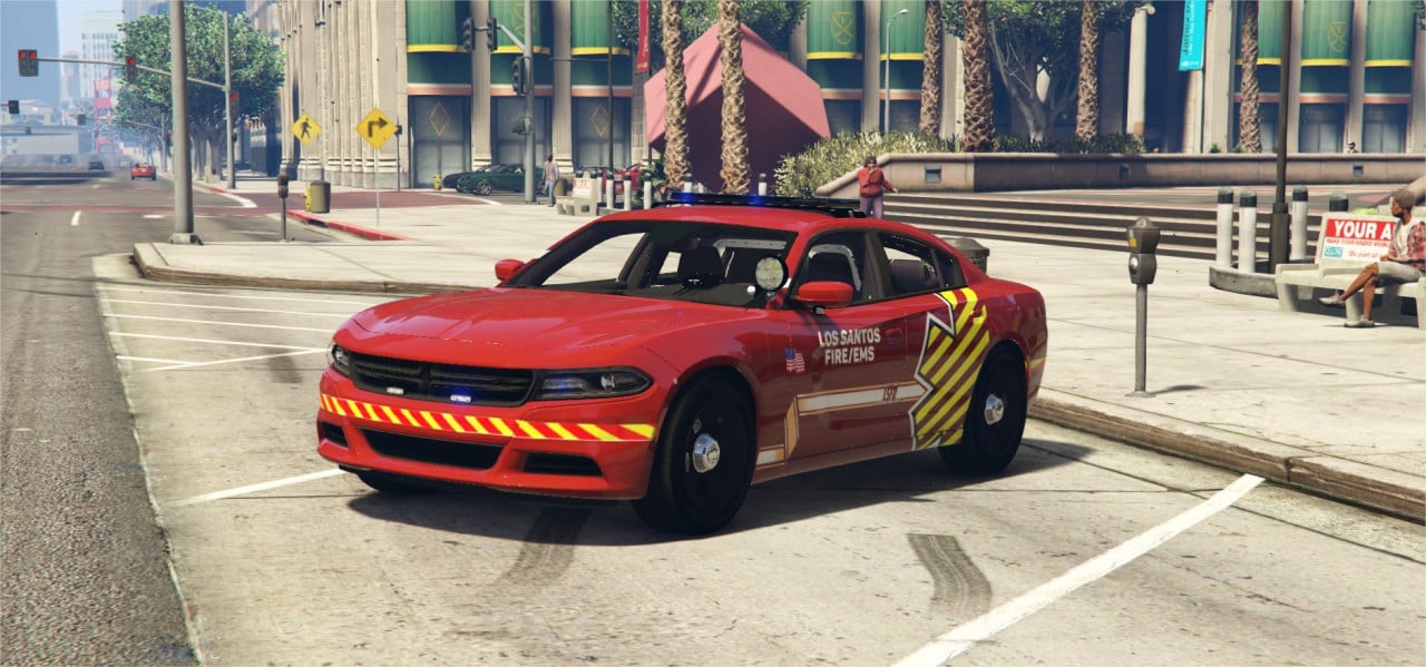 Dodge Charger RT EMS | For FiveM And SP