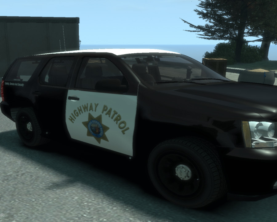 California Highway Patrol Tahoe Texture