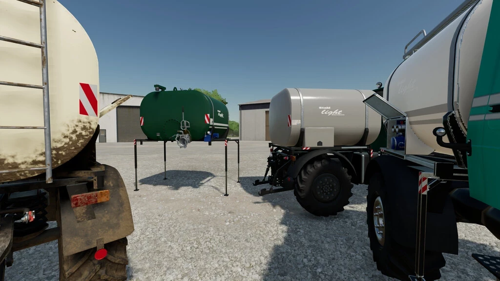 Unimog Build Up Tanks v 1.3 - FS 22