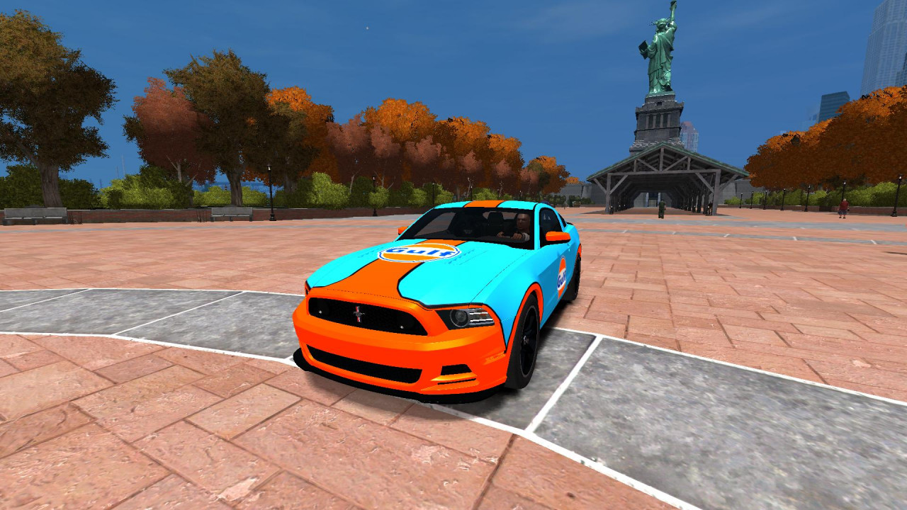 2013 Ford Mustang Boss 302 "Gulf" Skin