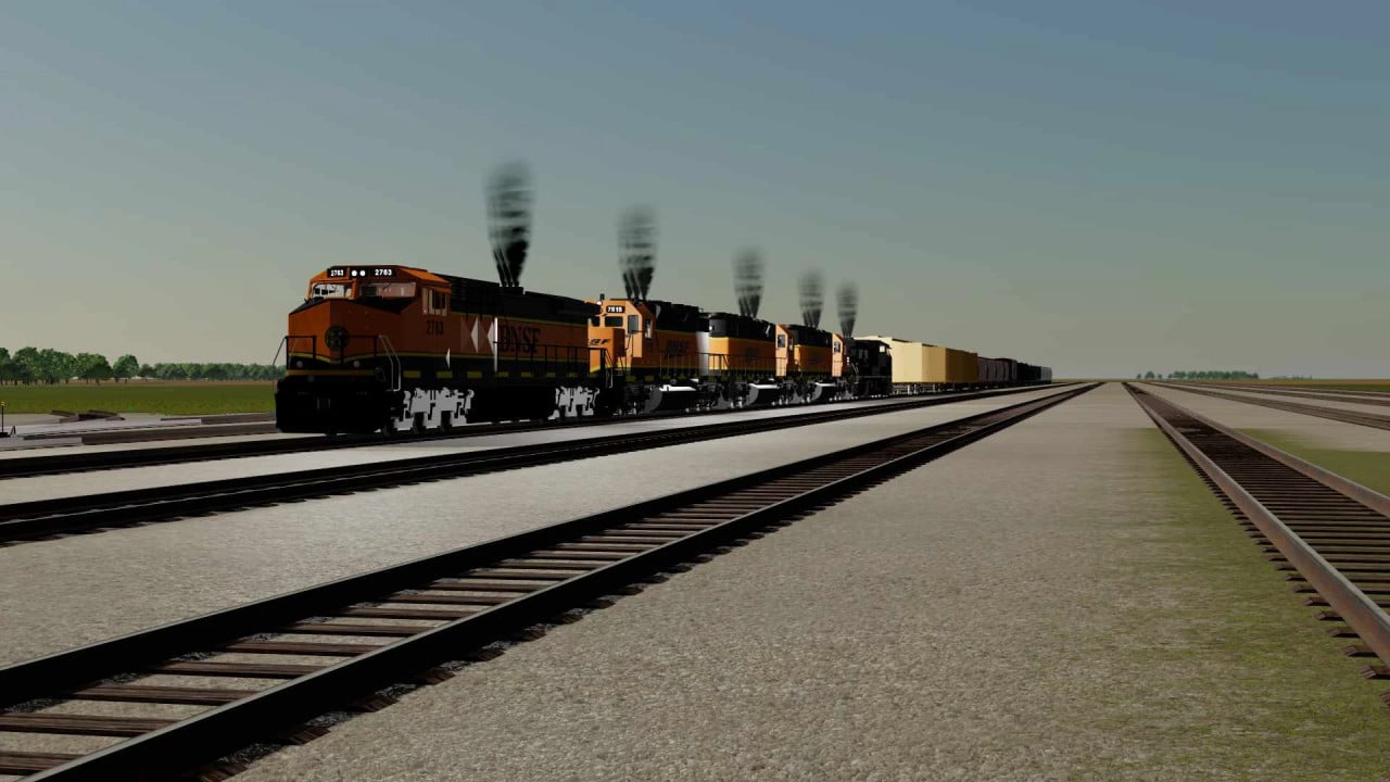 Placeable Railroad Track