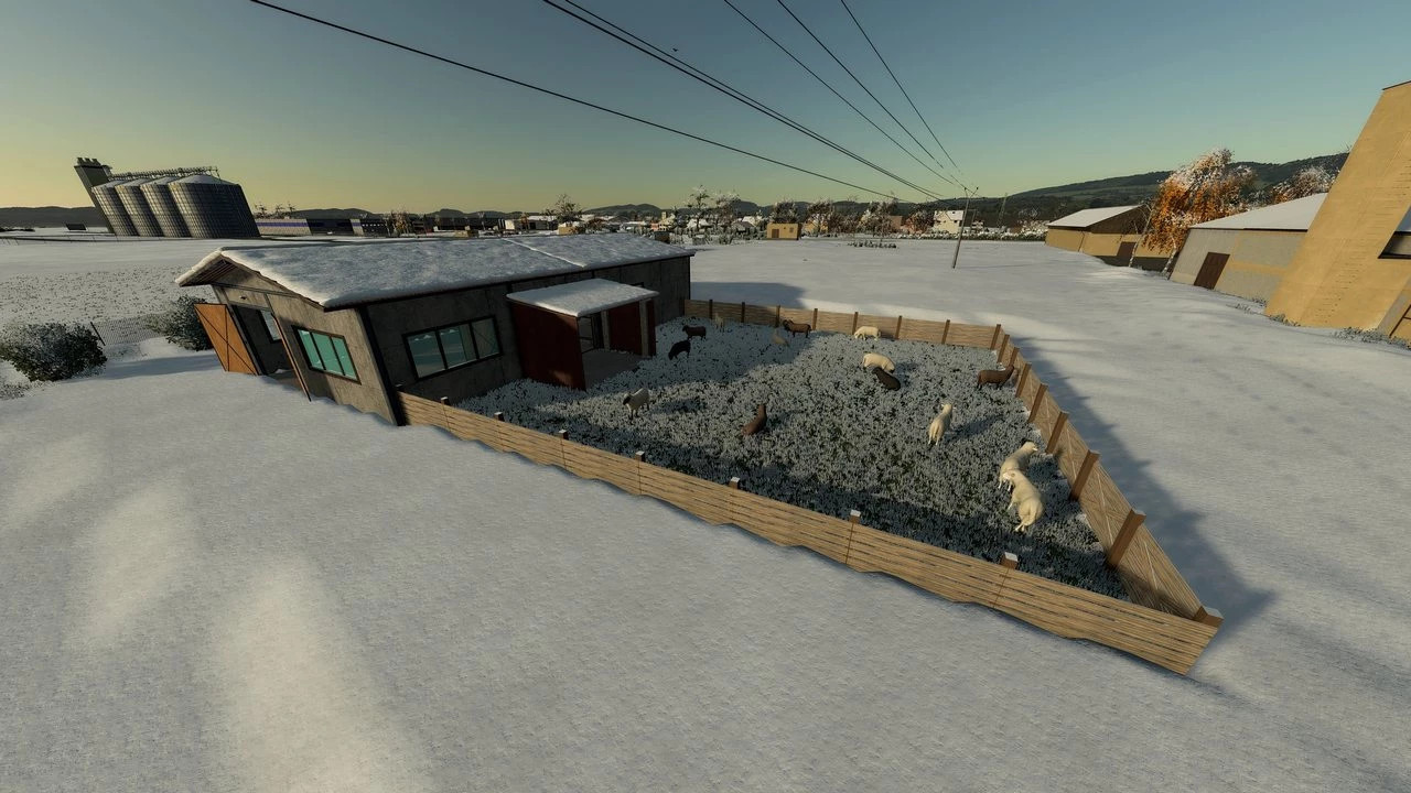 Sheepfold for 500 heads
