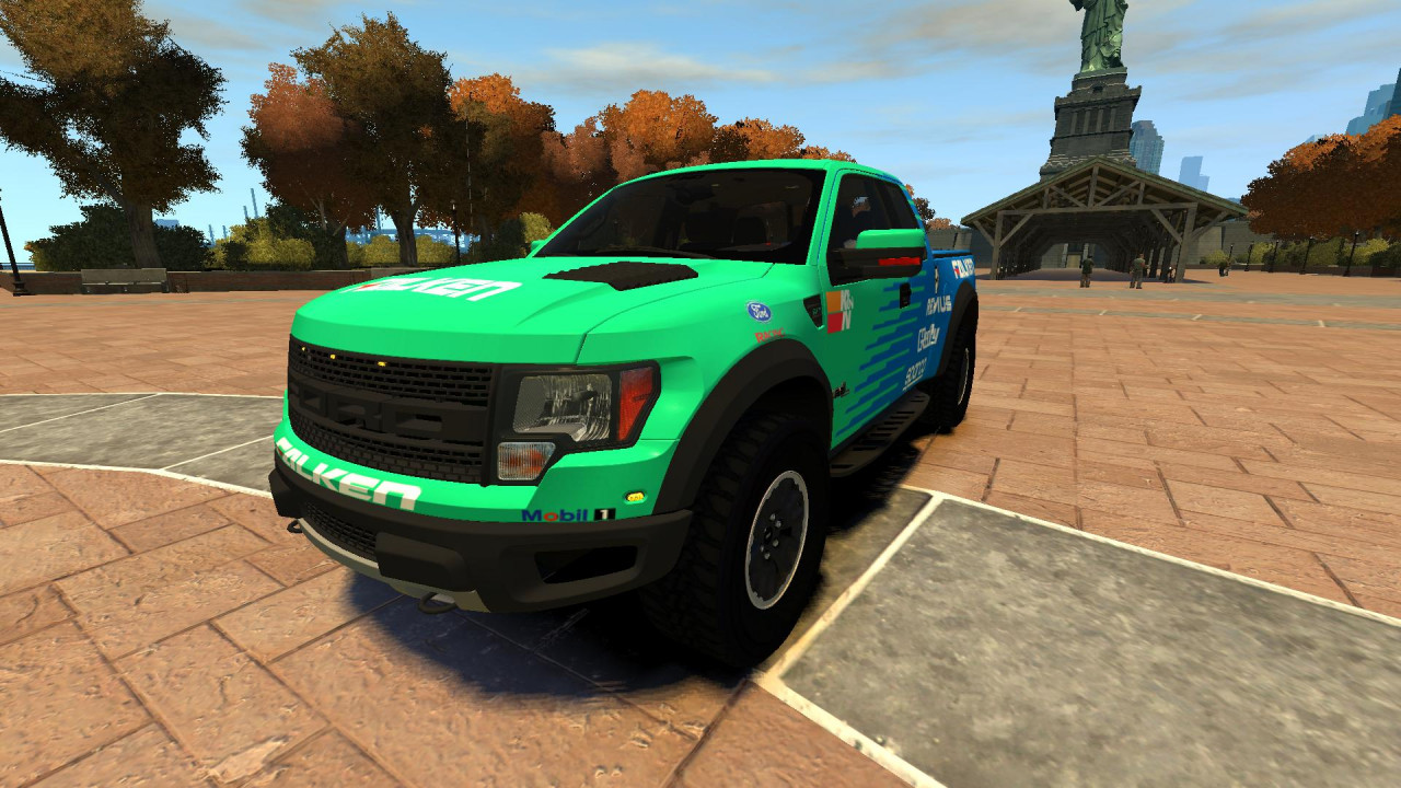 2011 Ford F150 SVT Raptor "FALKEN" Skin