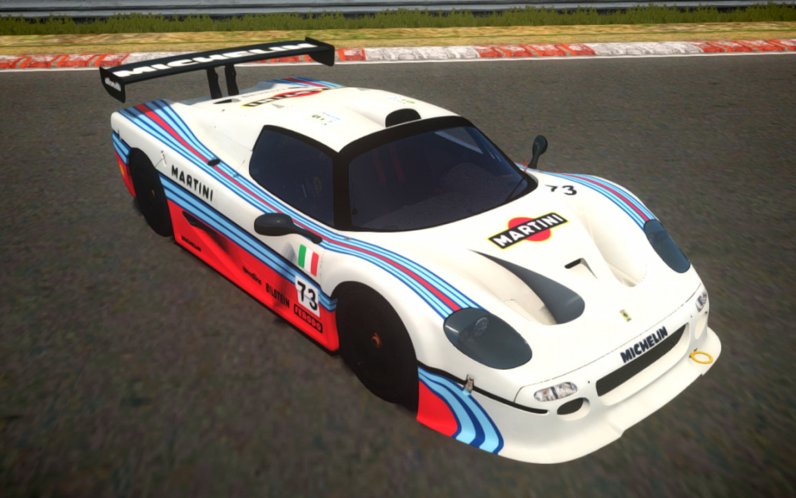 1996 Ferrari F50 GT "Martini" Paintjob