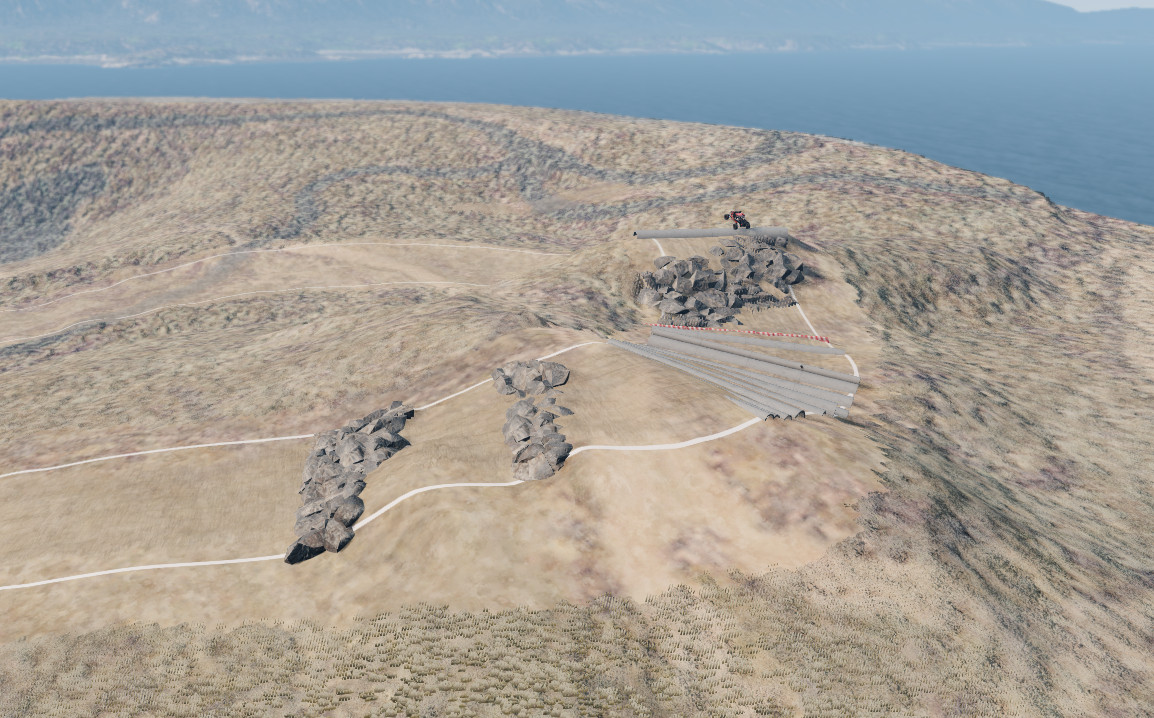Mod Map Deserted Highway Release For Beamng Drive