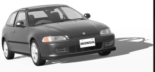 Download HONDA CIVIC EG6 JDM STOCK 1994-1995 with interior 1992-1993 ...