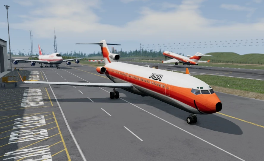 Boeing 727 1.0 - BeamNG.drive