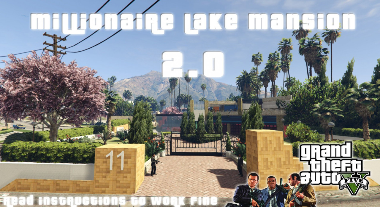 Millionaire Lake Mansion