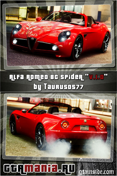 Alfa Romeo 8C Competizione Spider 