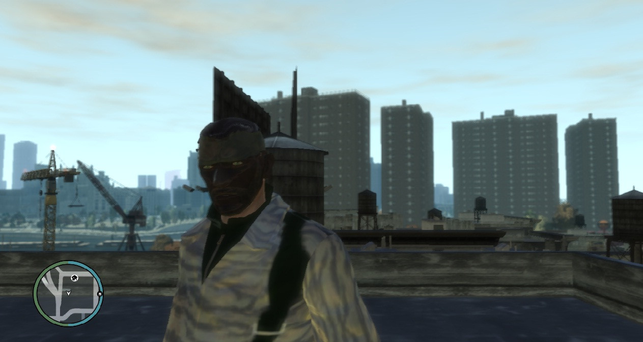 Solid Snake Extra Facepaints