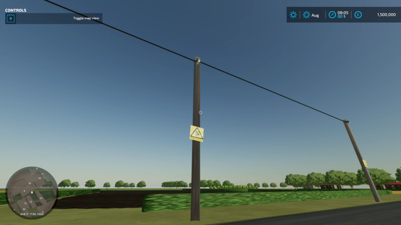 Low voltage pole uk prefab