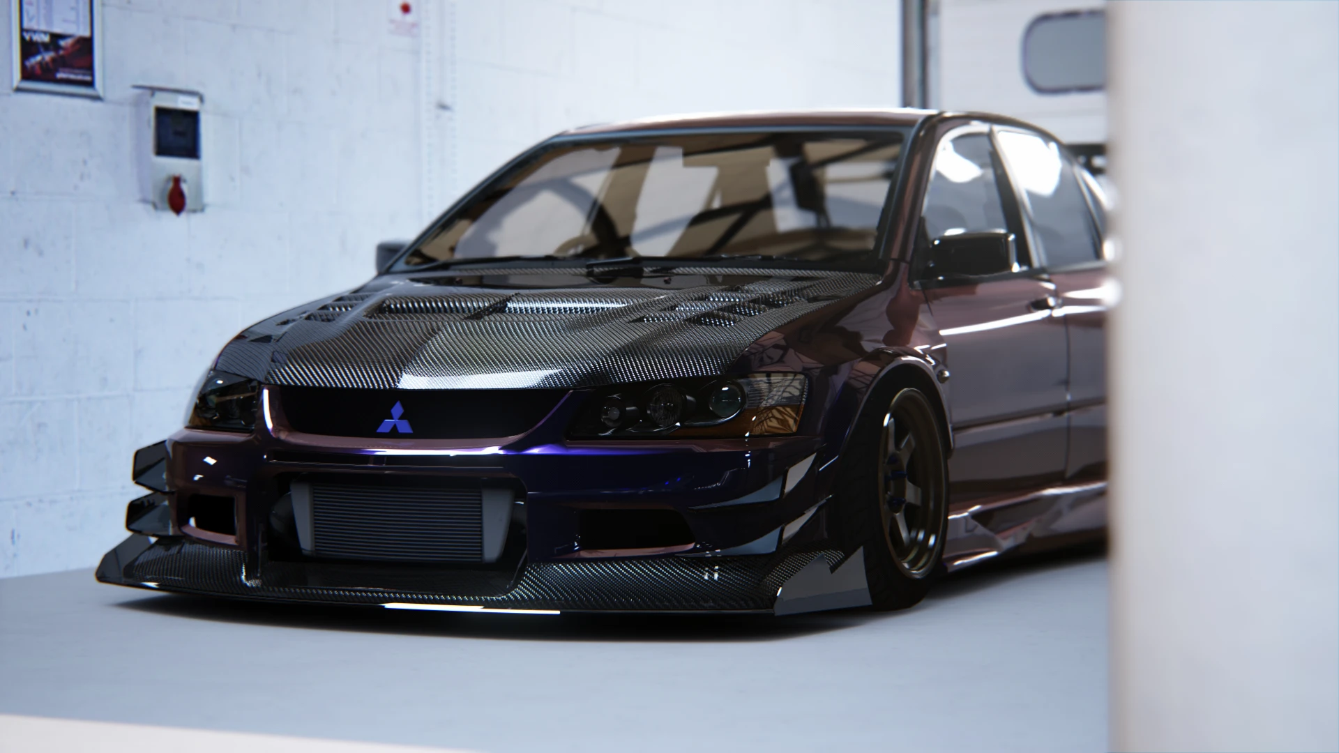 Mitsubishi Evo IX | Pushin P Tuned - Assetto Corsa