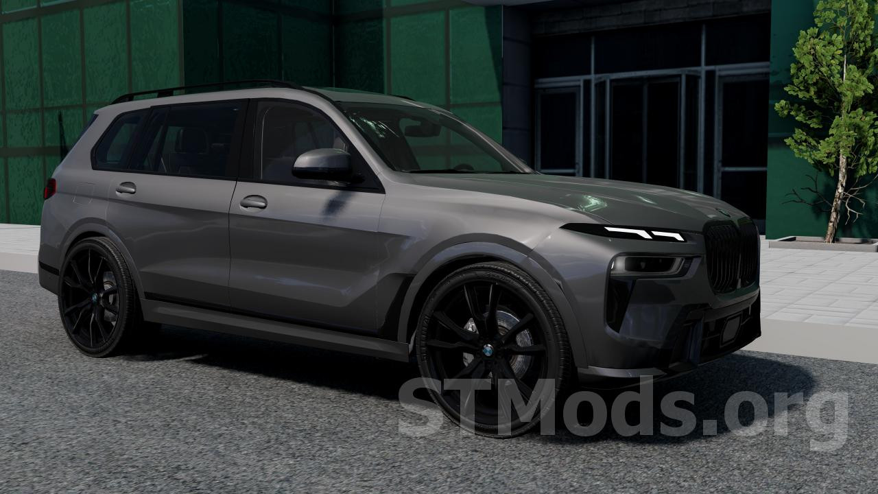 Мод BMW X7 M60i (2024) версия 1.0 для BeamNG.drive (v0.32.x)