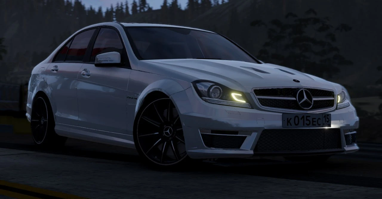 2013 Mercedes Benz W204 C63 AMG Black Series Activity Update BeamNG Drive