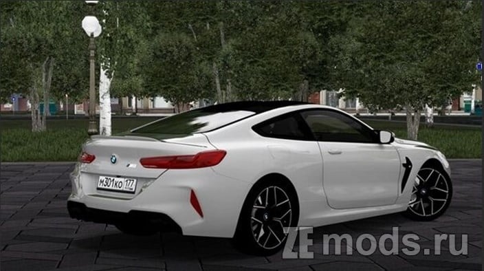 BMW M8 Coupe (F92) 2020 Stage 1 for City Car Driving 1.5.9.2