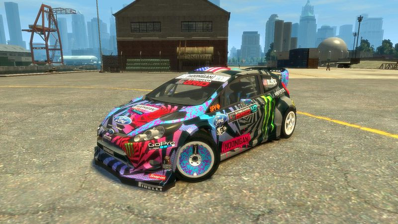 Ford Fiesta Gymkhana 6 Ken Block [Hoonigan]