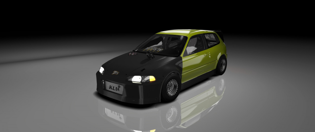 Honda Civic EG Drag AWD