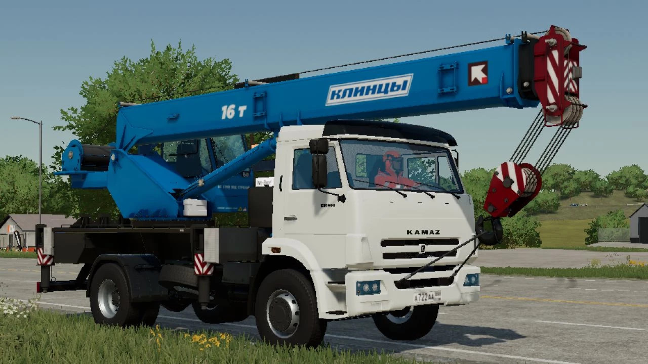Kamaz Crane Klincy 4x2