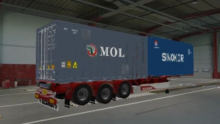 Columan Container Trailer with Korean Specifications 1.0 thumbnail 4