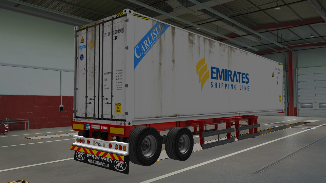2008 Container Trailer with Korean Specifications