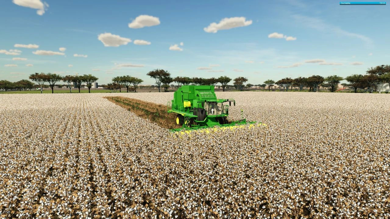 Denser cotton with stubble destruction