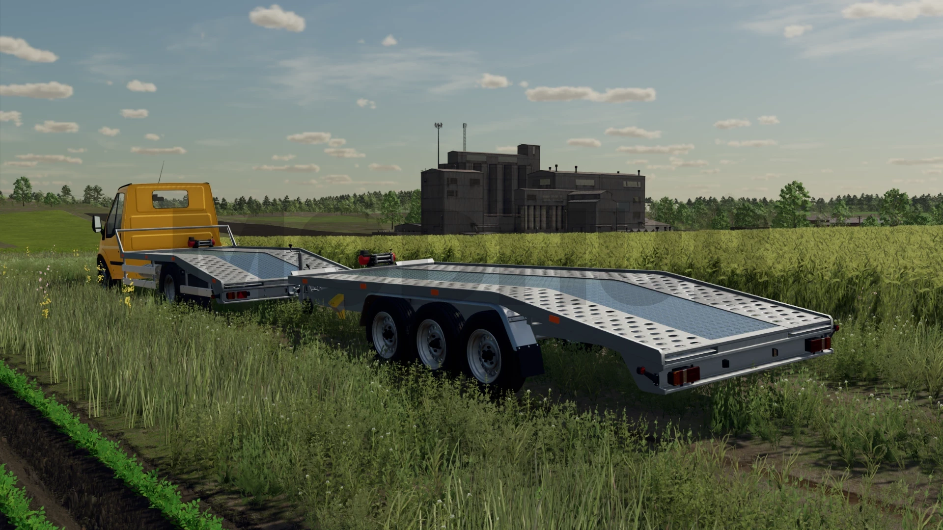 Lizard Tow Trailer 3 Axle v 1.0 - FS 22