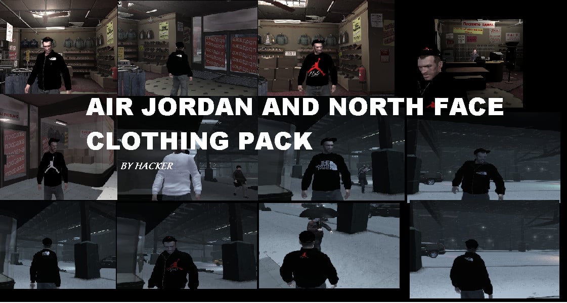 Air Jordan And North Face Pack