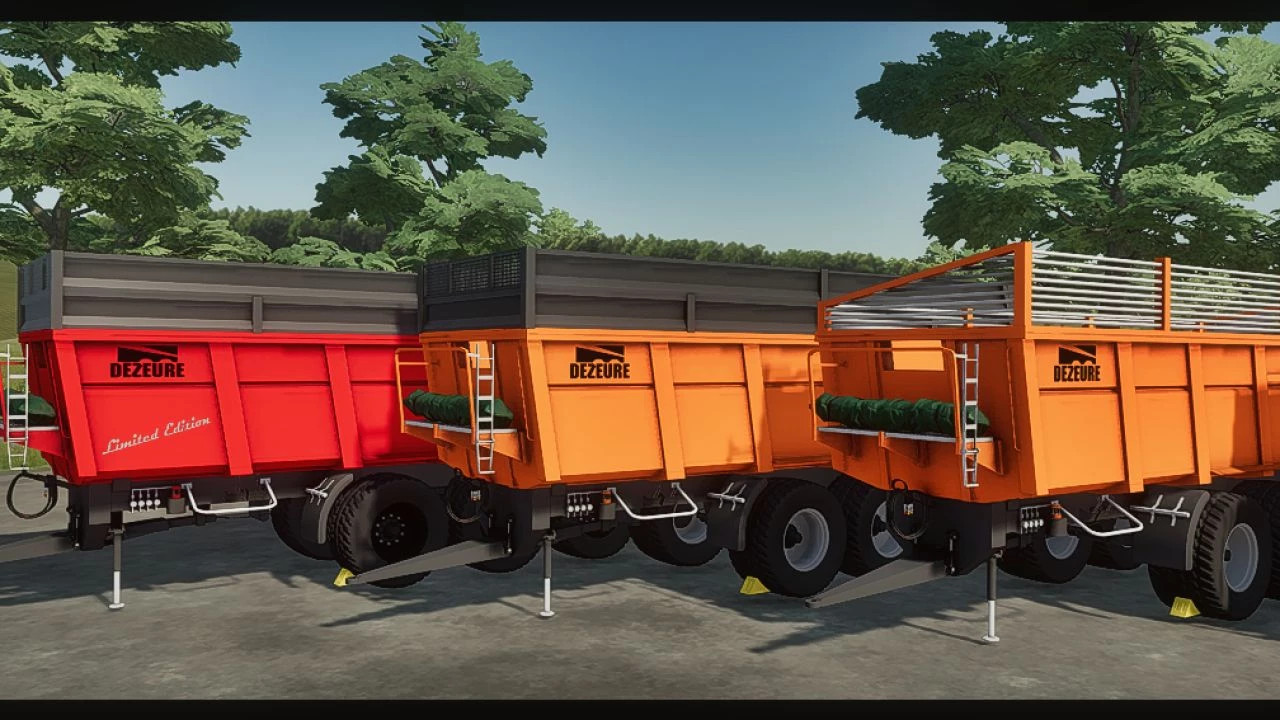 Dezeure 2 & 3 axle trailer pack