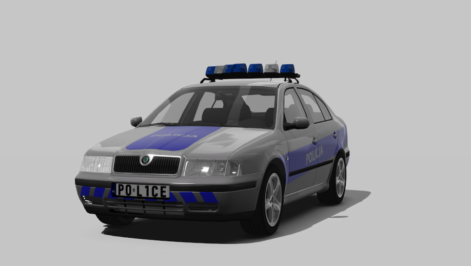 SKODA OCTAVIA 1.9 TDI (polish) POLICE