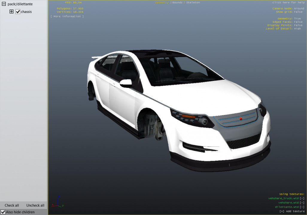 Cheval Surge retexture